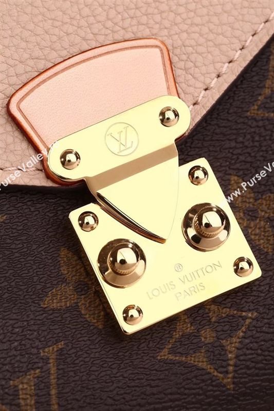 LV Louis Vuitton Pallas Chain Handbag M50069 Monogram Leather Bag Beige