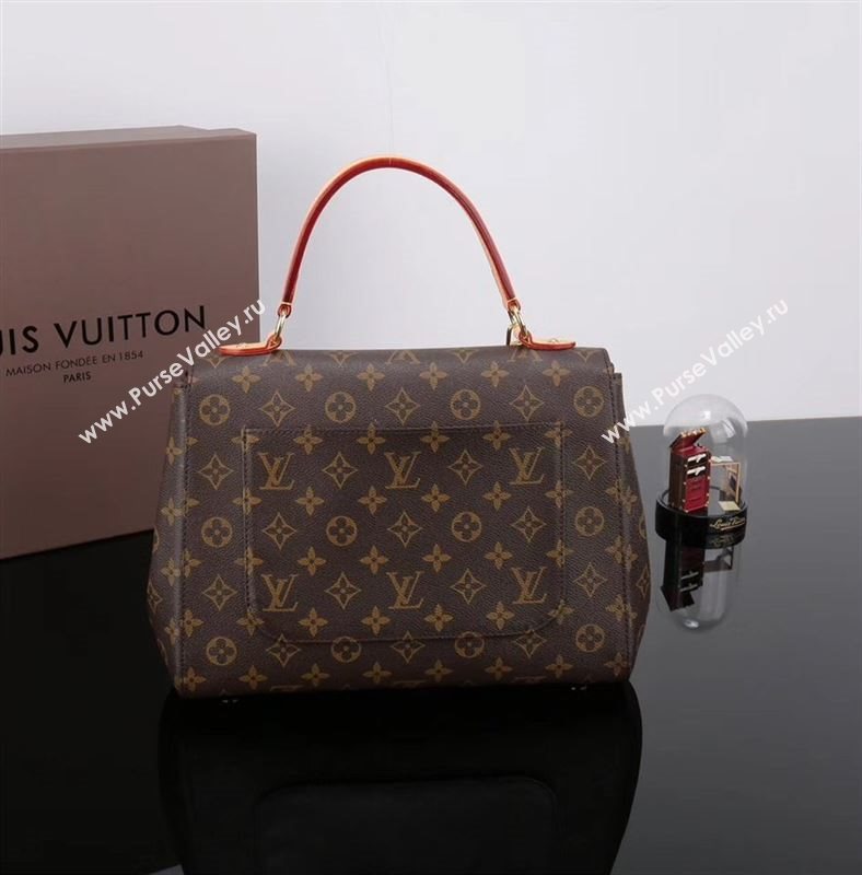 LV Louis Vuitton Cluny Medium Handbag M42735 Monogram Bag Blue