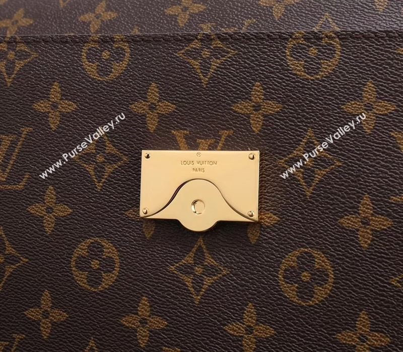 LV Louis Vuitton Cluny Medium Handbag M42735 Monogram Bag Blue