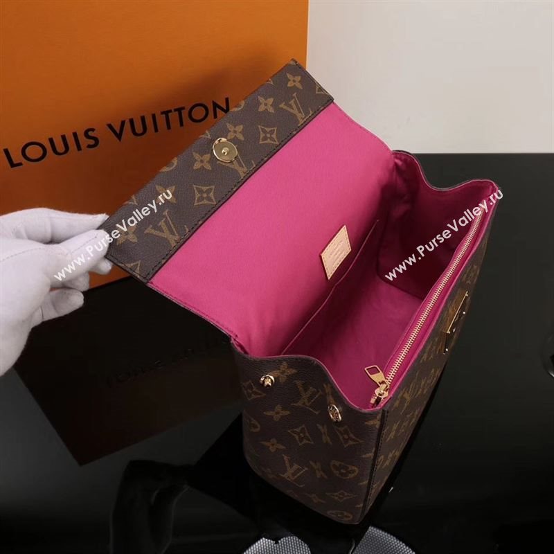 LV Louis Vuitton Cluny BB Handbag M43401 Monogram Shoulder Bag Pink