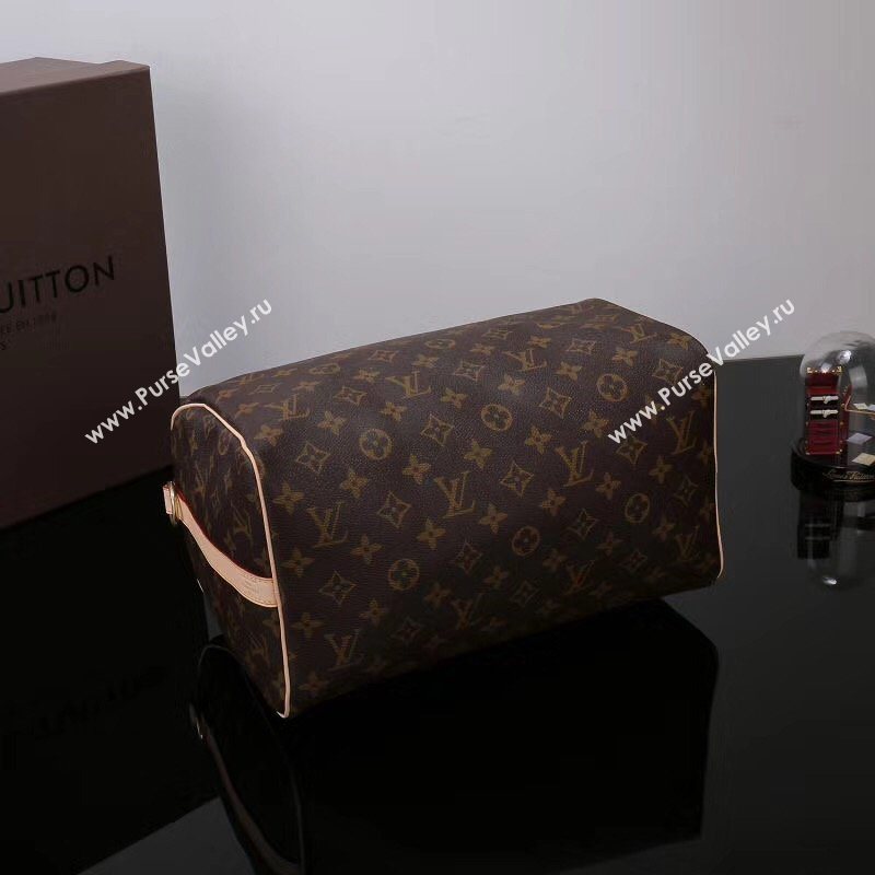 LV Louis Vuitton Speedy 30 Bag M41112 Monogram Handbag Brown