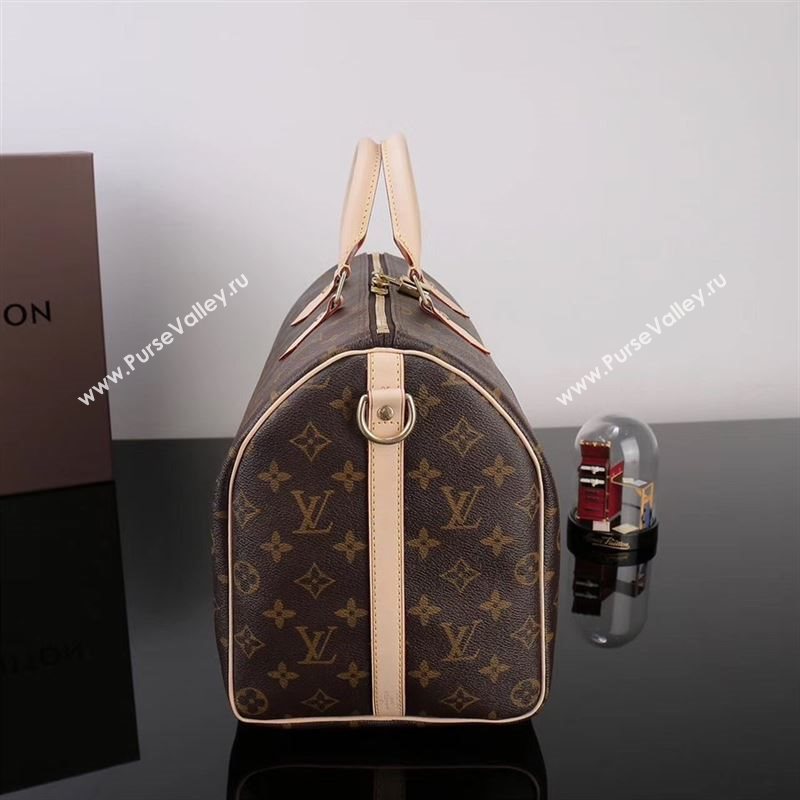 LV Louis Vuitton Speedy 35 Bag M41111 Monogram Handbag Brown