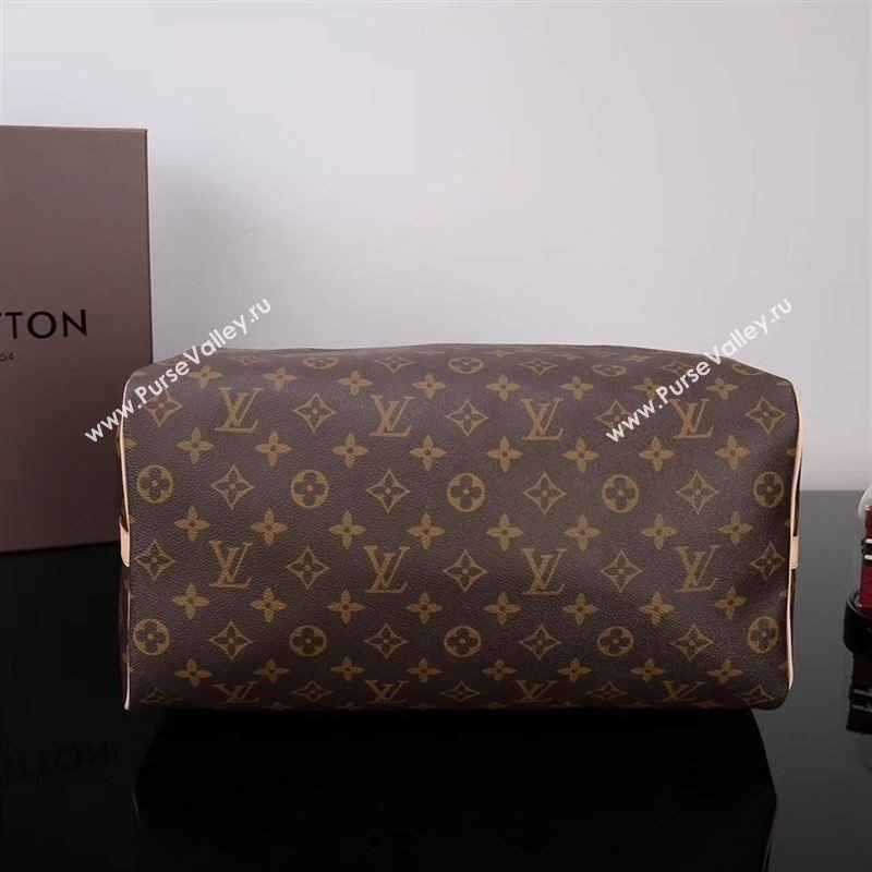 LV Louis Vuitton Speedy 35 Bag M41111 Monogram Handbag Brown