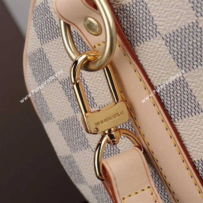 LV Louis Vuitton Speedy 30 Bag N41373 Damier Handbag White