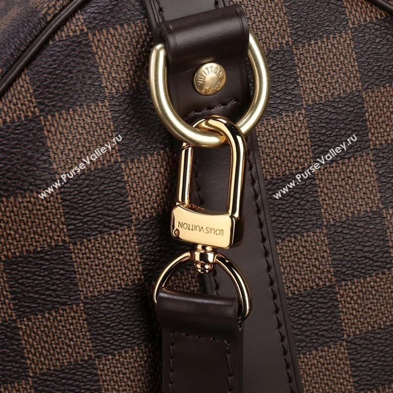 LV Louis Vuitton Speedy 35 Bag N41366 Damier Handbag Brown