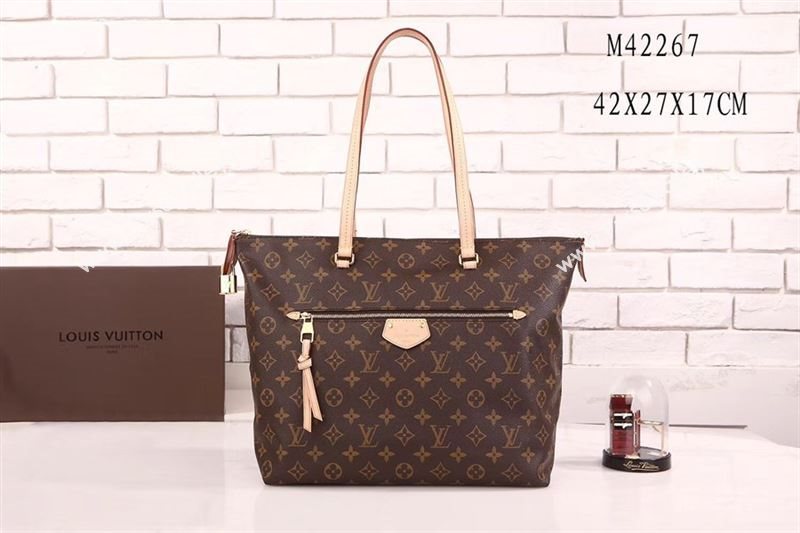 LV Louis Vuitton Iena Bag M42267 Monogram Handbag Brown