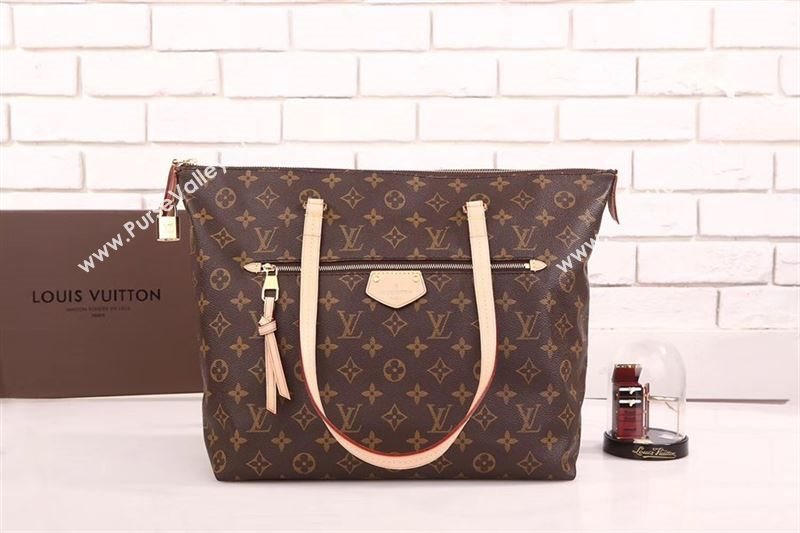 LV Louis Vuitton Iena Bag M42267 Monogram Handbag Brown