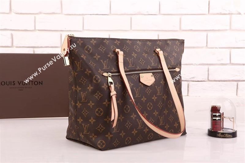 LV Louis Vuitton Iena Bag M42267 Monogram Handbag Brown