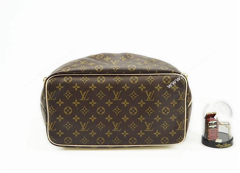 LV Louis Vuitton Menilmontant Bag M40146 Monogram Handbag Brown