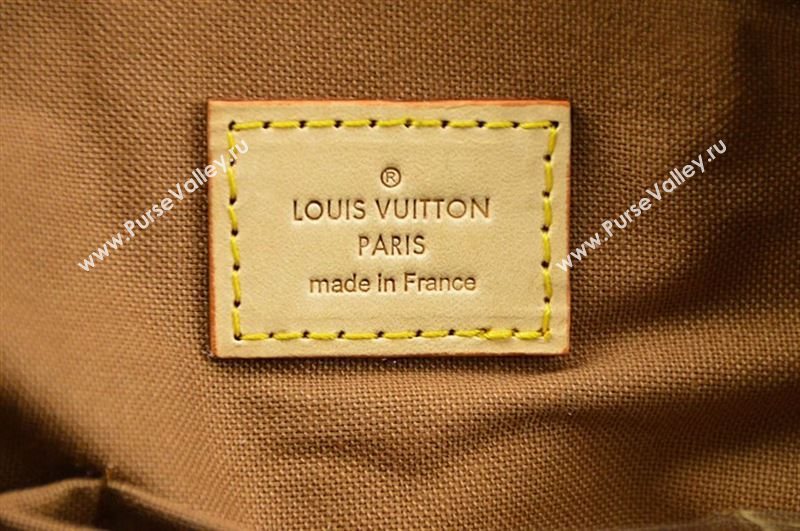 LV Louis Vuitton TVOLI PM Monogram Handbag M40143 Bowling Bag Brown