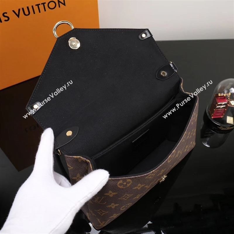 LV Louis Vuitton Monogram Saint Michel Bag M44031 Epi Handbag Black