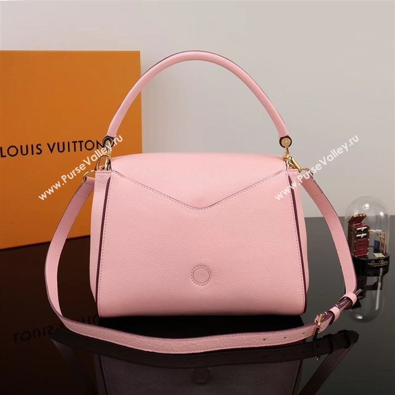 LV Louis Vuitton Monogram Double V Handbag M54440 Leather Shoulder Bag Pink