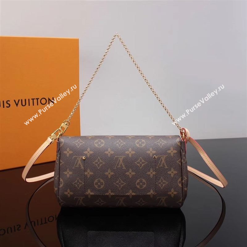 LV Louis Vuitton Monogram Shoulder Bag AM40718 Handbag Brown