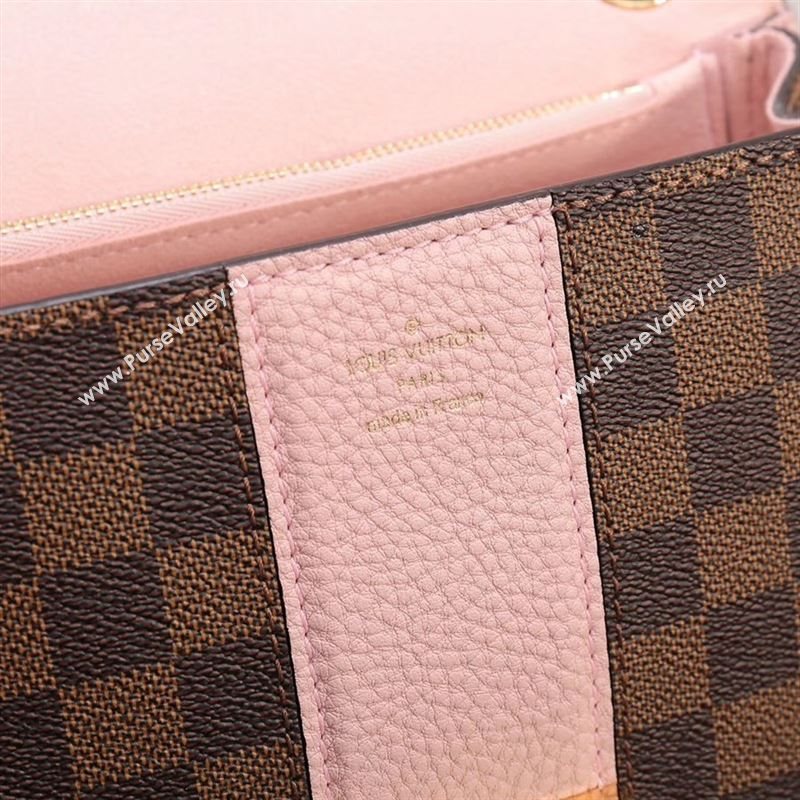 LV Louis Vuitton Monogram Wight Shoulder Bag N64418 Damier Handbag Pink