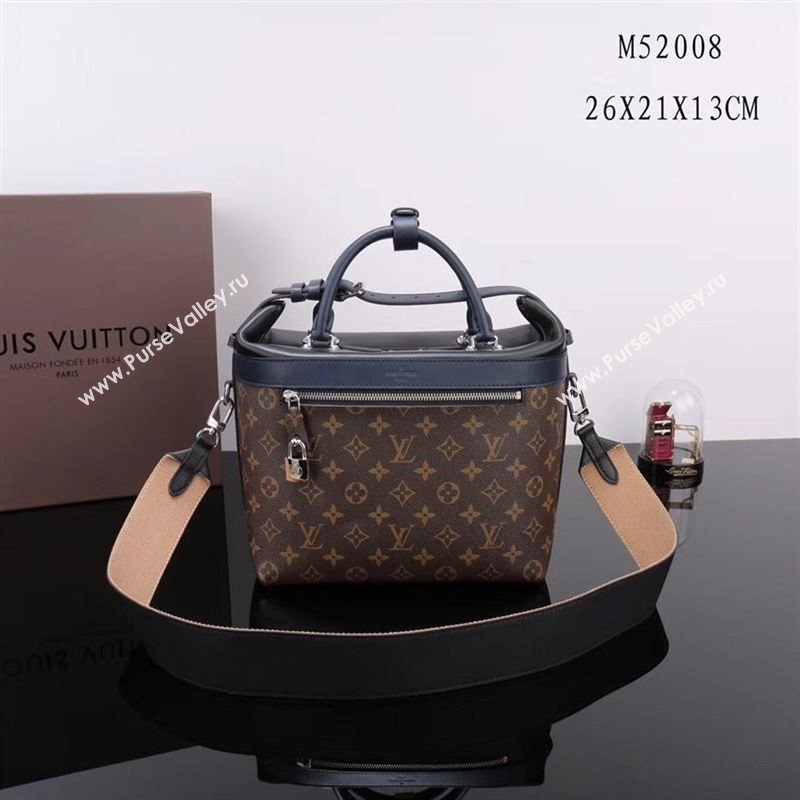 LV Louis Vuitton Monogram City Cruiser Shoulder Bag M52008 Handbag Black