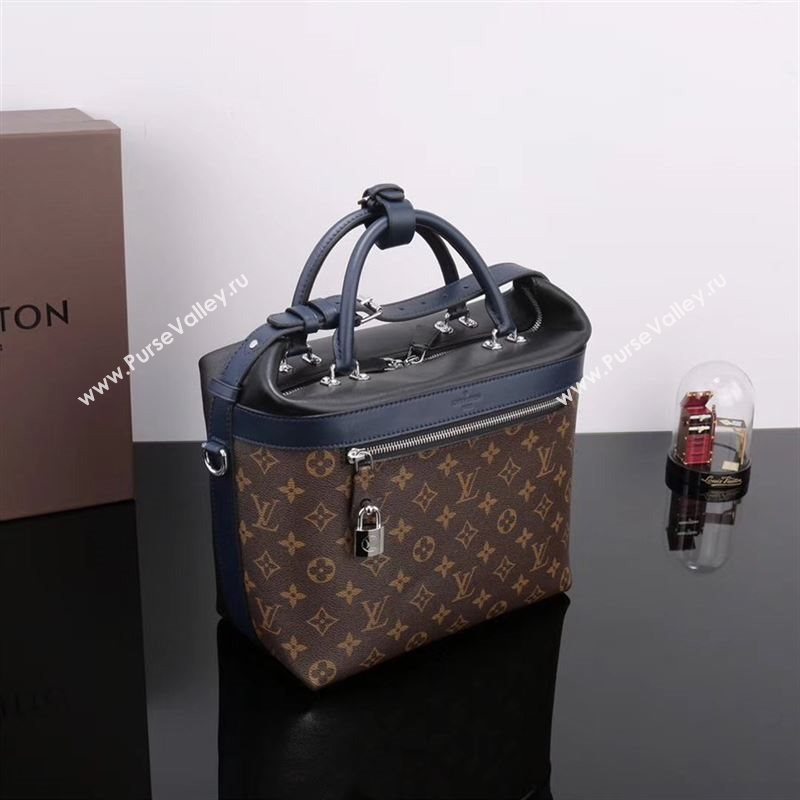 LV Louis Vuitton Monogram City Cruiser Shoulder Bag M52008 Handbag Black