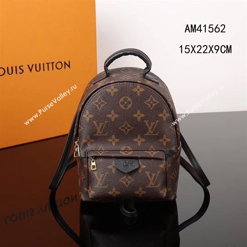 LV Louis Vuitton Monogram Backpack Mini M41562 Bag Brown