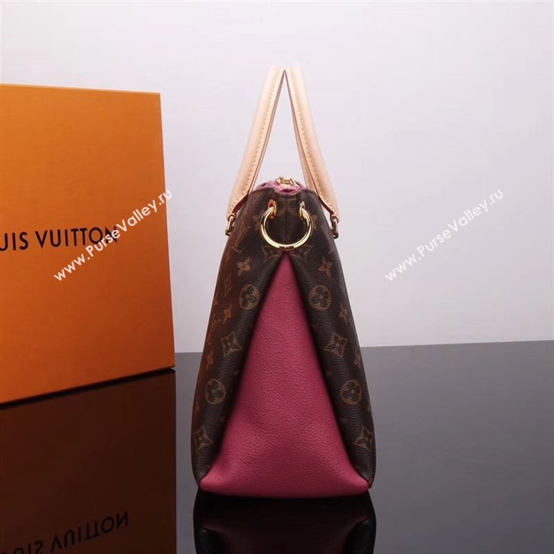 LV Louis Vuitton Monogram Pallas Handbag M43705 Bag Pink