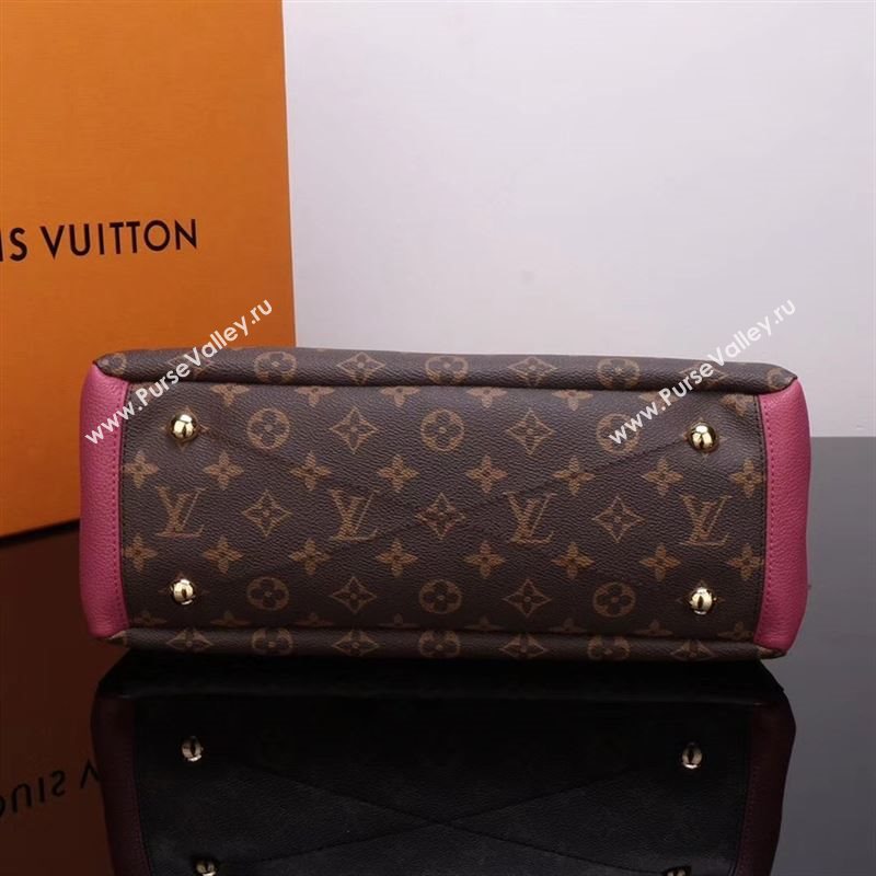 LV Louis Vuitton Monogram Pallas Handbag M43705 Bag Pink