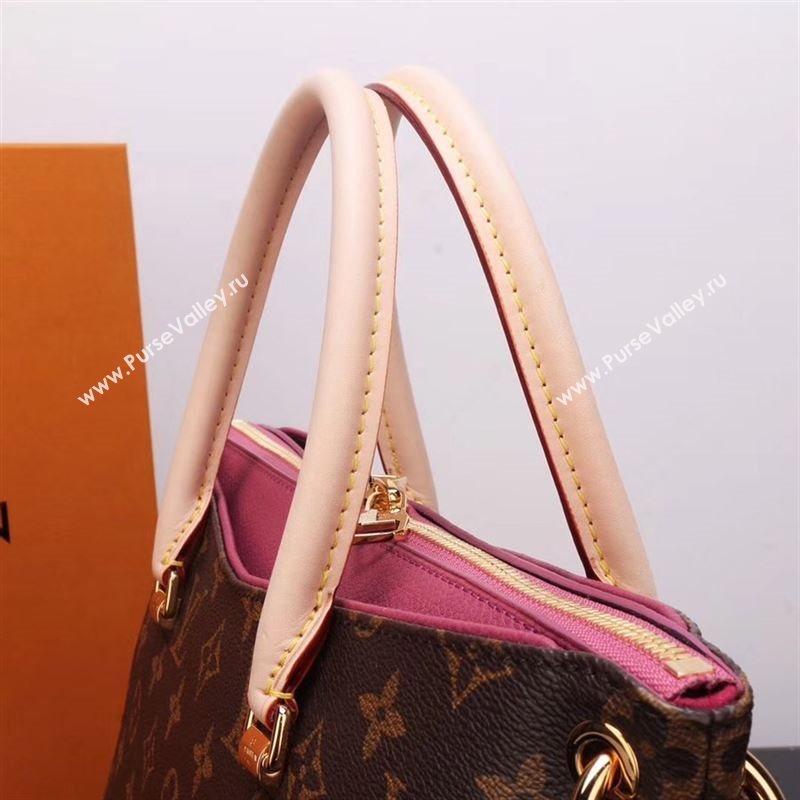 LV Louis Vuitton Monogram Pallas Handbag M43705 Bag Pink