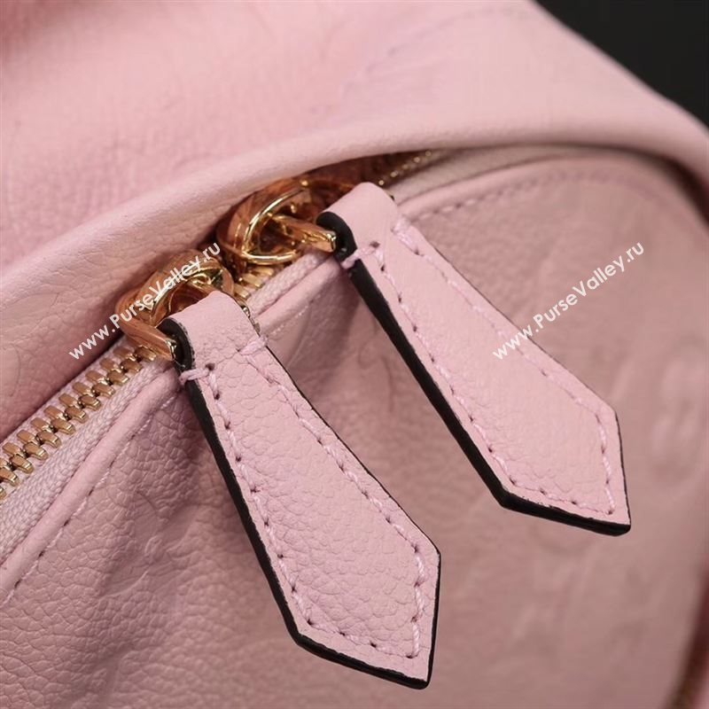 LV Louis Vuitton Monogram Sorbonne Backpack M44019 Real Leather Bag Handbag Pink