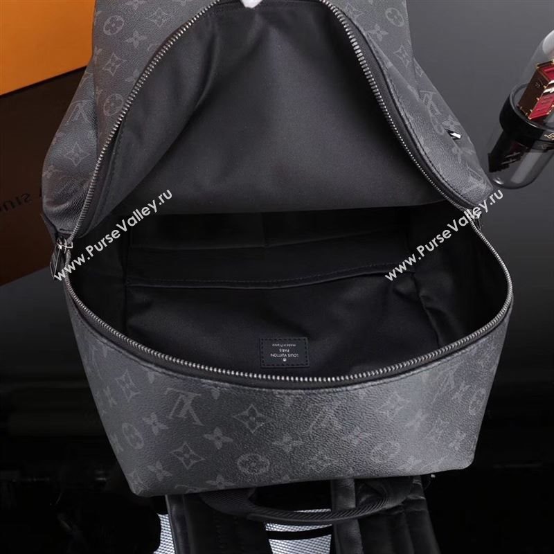 Men LV Louis Vuitton Monogram Apollo Backpack M43186 Bag Handbag Gray