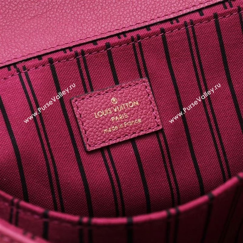 LV Louis Vuitton Monogram Pochette Metis Handbag M43737 Leather Bag Rose