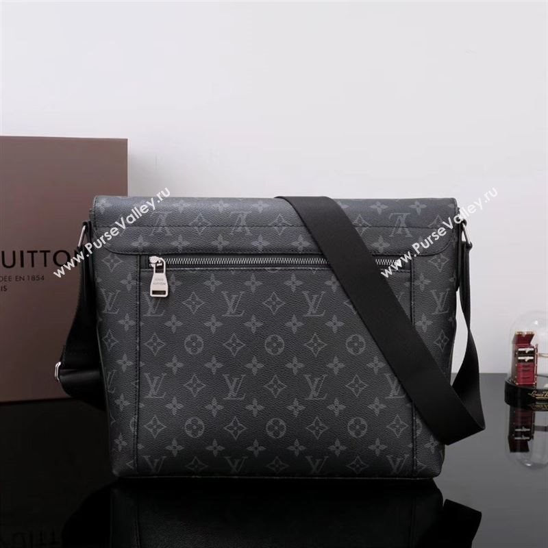 Men LV Louis Vuitton M40539 Messenger Bag Monogram Handbag Gray