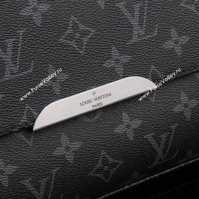 Men LV Louis Vuitton M40539 Messenger Bag Monogram Handbag Gray