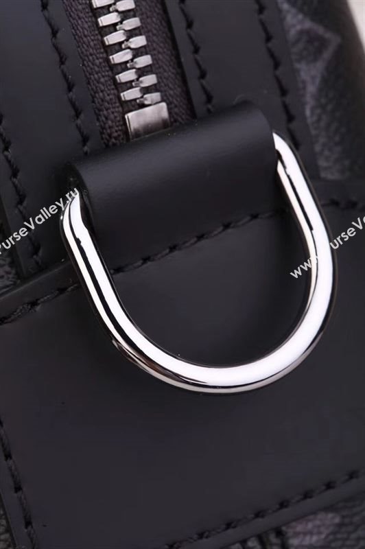 Men LV Louis Vuitton M40567 Explorer Handbag Monogram Bag Gray