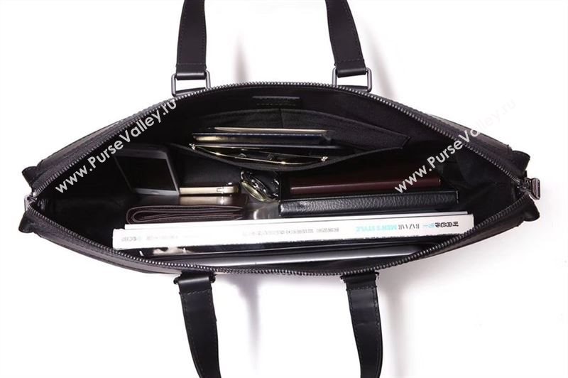 Men LV Louis Vuitton M40566 Explorer Briefcase Handbag Monogram Bag Gray