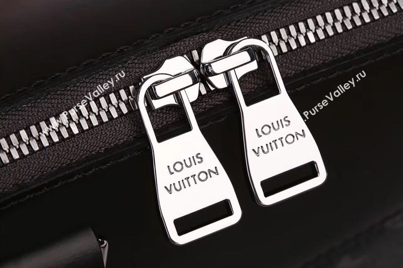 Men LV Louis Vuitton M40566 Explorer Briefcase Handbag Monogram Bag Gray