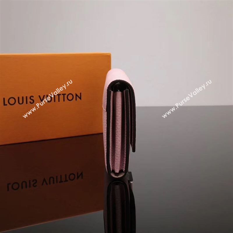 LV Louis Vuitton M61250 Capucines Wallet Clutch Bag Leather Handbag Pink