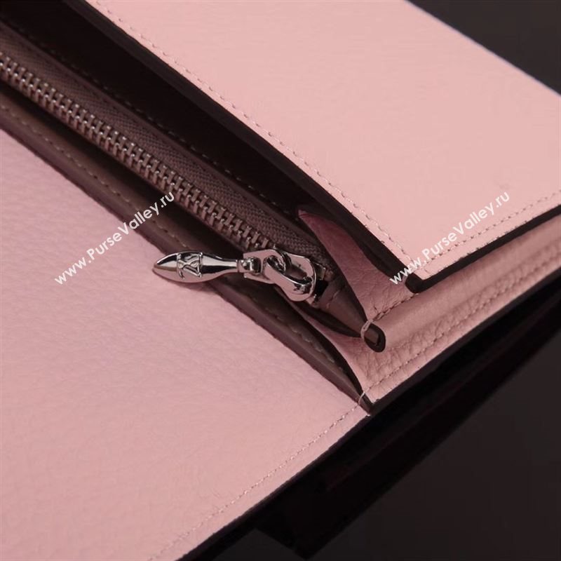 LV Louis Vuitton M61250 Capucines Wallet Clutch Bag Leather Handbag Pink