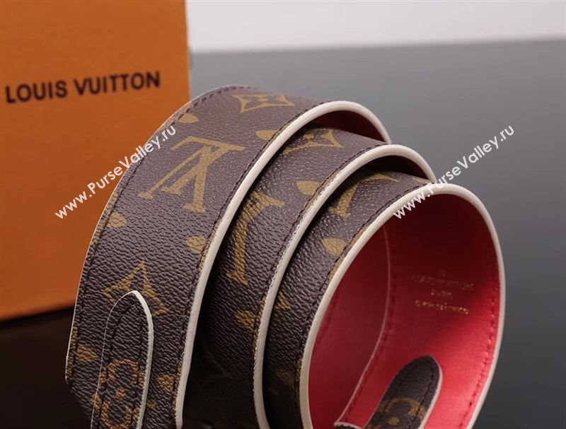 LV Louis Vuitton J02287 Monogram Bag Strap 