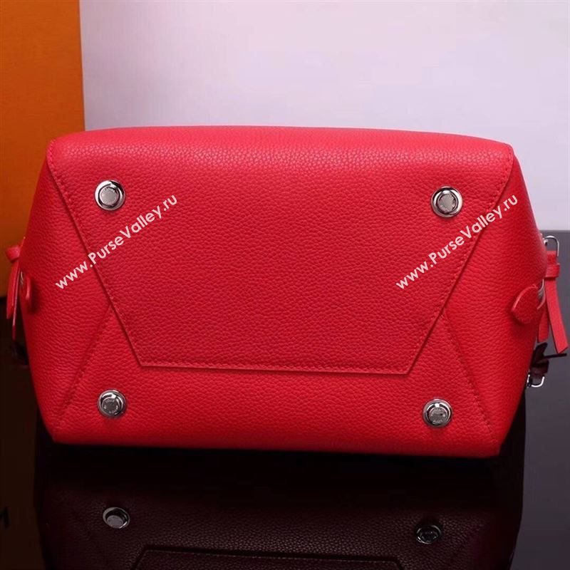 LV Louis Vuitton M54844 Freedom Tote Handbag Real Leather Bag Red