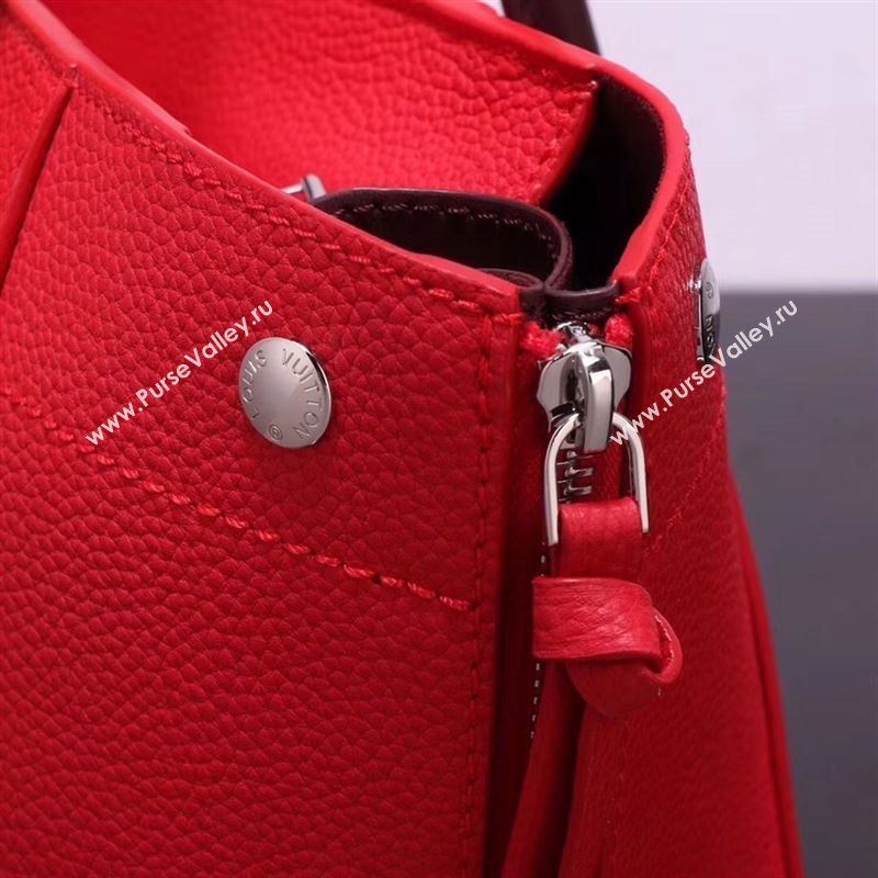 LV Louis Vuitton M54844 Freedom Tote Handbag Real Leather Bag Red