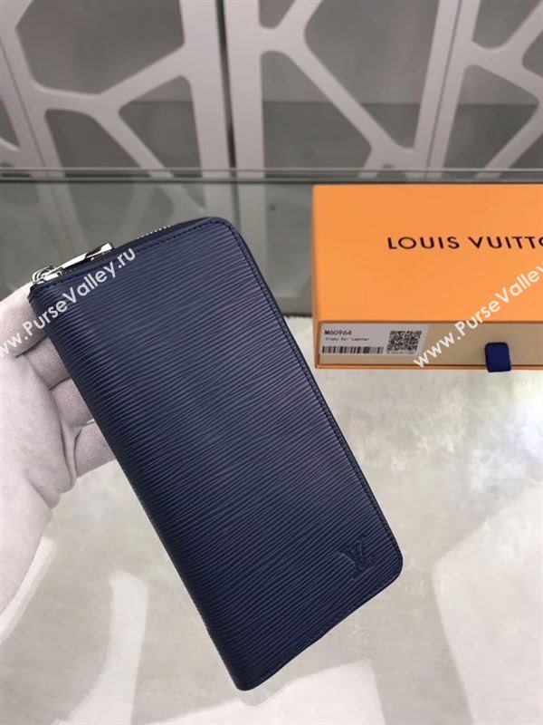 replica Louis Vuitton LV Zippy Epi Leather Wallet Purse Bag M60965 Black