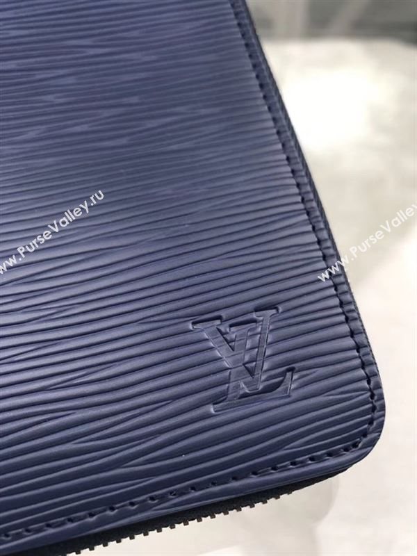 replica Louis Vuitton LV Zippy Epi Leather Wallet Purse Bag M60965 Black