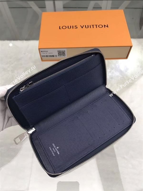 replica Louis Vuitton LV Zippy Epi Leather Wallet Purse Bag M60965 Black