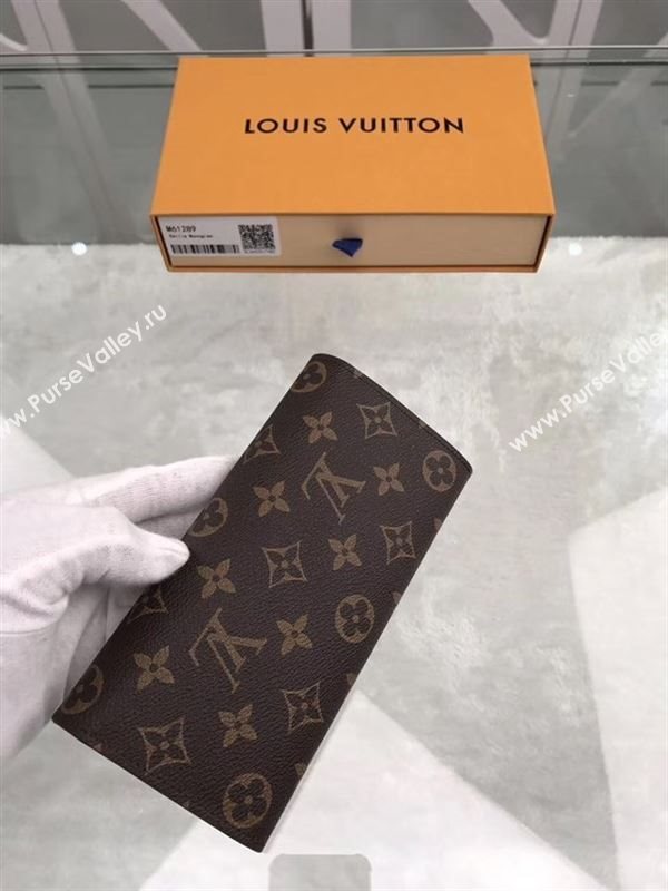 replica Louis Vuitton LV Emilie Wallet Monogram Purse Bag M61289 Pink