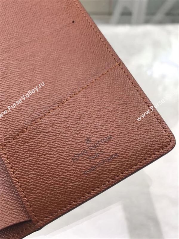 replica Louis Vuitton LV Monogram Short Wallet Purse Bag M60251 Brown