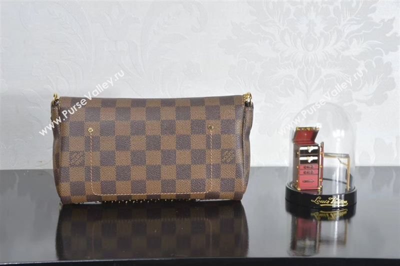 LV Louis Vuitton Favorite Small Bag N41276 Damier Handbag Brown