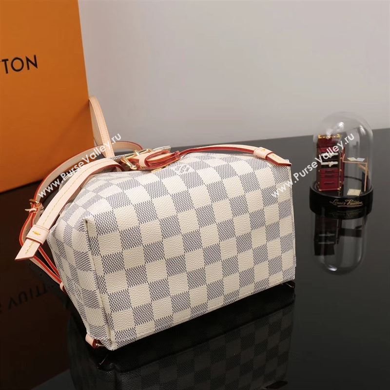 LV Louis Vuitton Sperone BB Backpack Handbag N44026 Damier Bag White