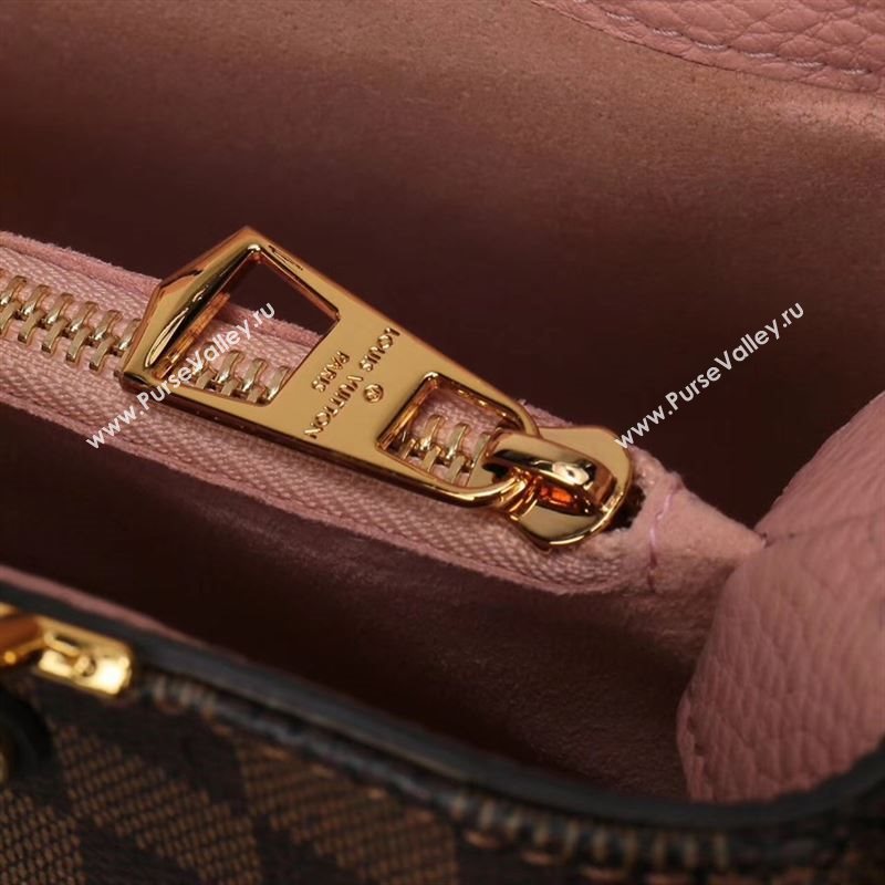 LV Louis Vuitton N41674 Brittany Handbag Damier Bag Pink