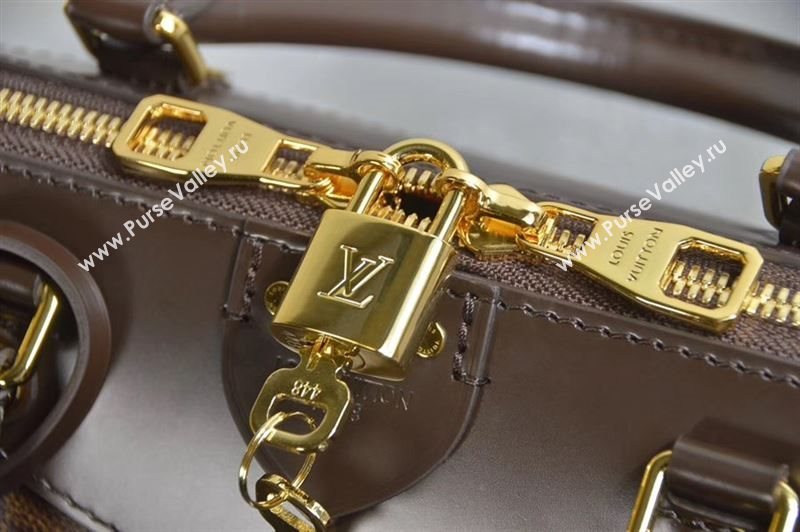 LV Louis Vuitton N41486 Segur Handbag Damier Bag Brown