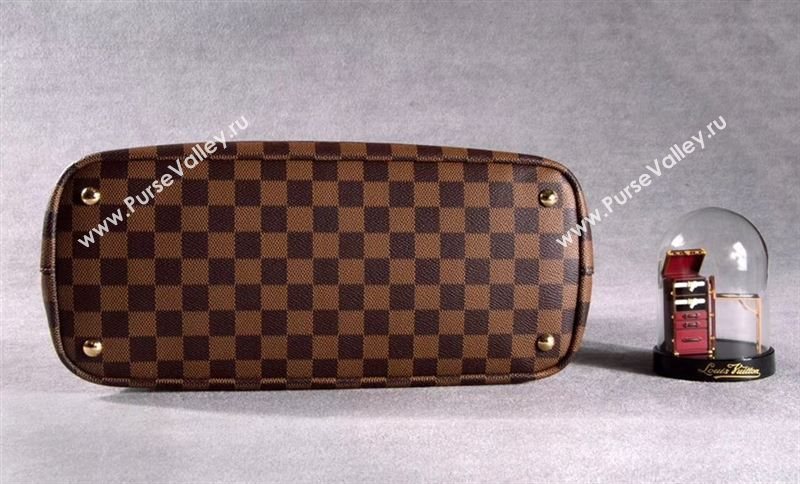 LV Louis Vuitton N41435 Kensington Handbag Damier Bag Brown