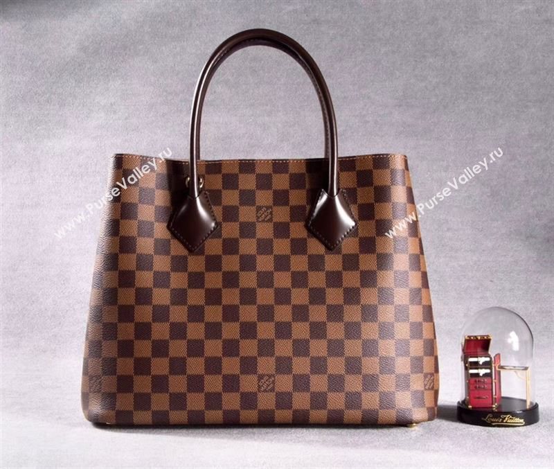 LV Louis Vuitton N41435 Kensington Handbag Damier Bag Brown