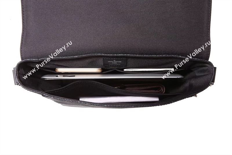 Men LV Louis Vuitton M40565 Messenger PM Explorer Bag Monogram Handbag Gray