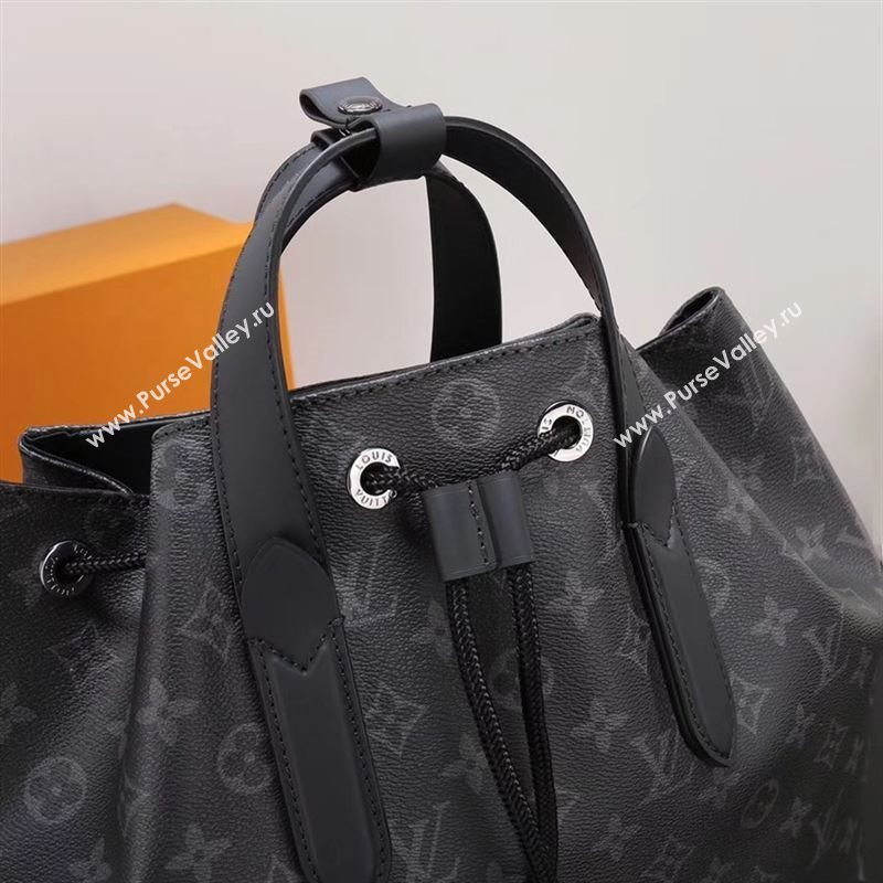 Men LV Louis Vuitton M40527 Explorer Backpack Bag Monogram Handbag Gray